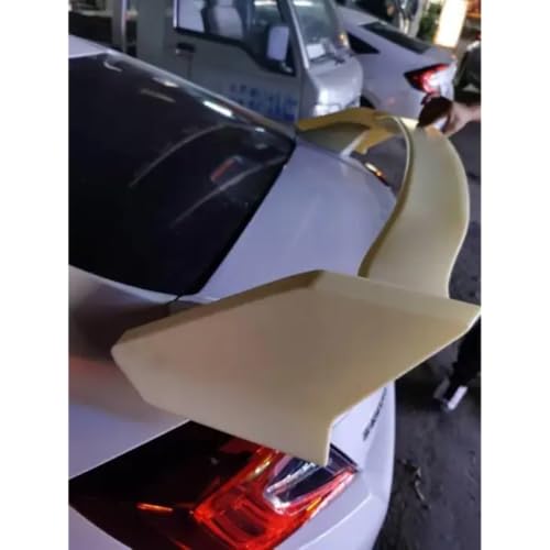 Image of Compatible with Honda Civic 2006-2020 10th Generation Trunk Wing Lip Boot Rear Spoiler Tr Ar-honda-023 KT-HDCV-013 Glossy Black CC-2649