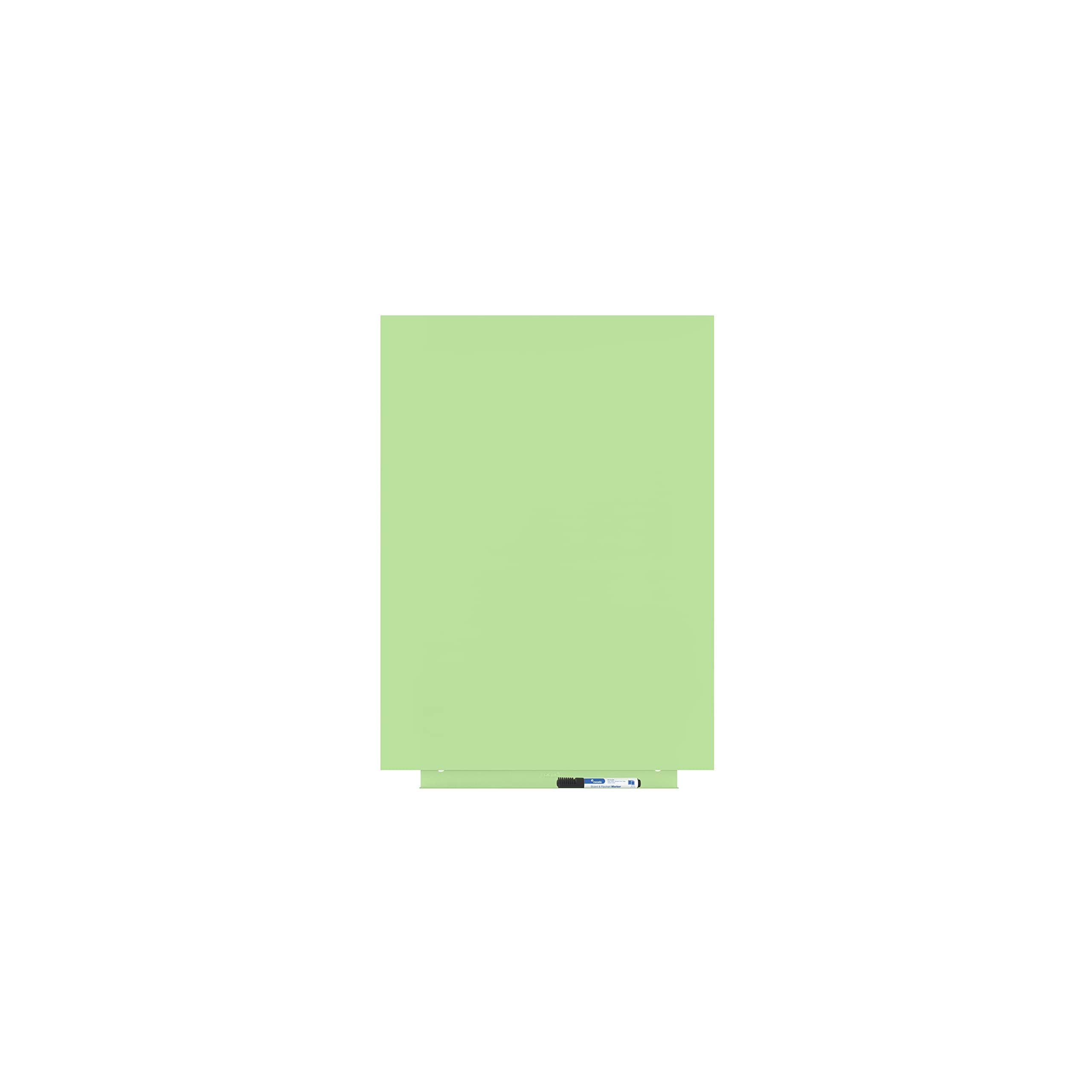 Rocada | Pizarra Verde de Rotulador | Magnética Sin Marco | Pizarra Imantada de Pared | Sistema de Sujeción Patentado con Imán | Pizarra Verde 55 x 75 cm