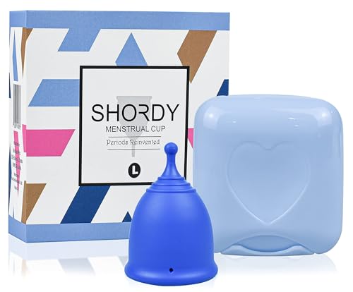 SHORDY Menstrual Cups (Large), Single Pack with...