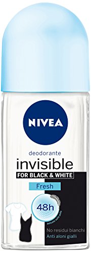 NIVEA Desodorante roll-on Black & White Invisible Fresh 50 ml 82234