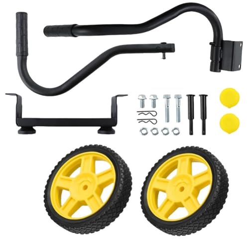 Juego de ruedas para generadores de 2800-4750 W con mango compacto y chasis resistente 5