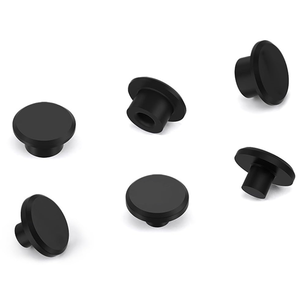 Tappo di spurgo per pinza freno idraulico e tappo antipolvere per vite di spurgo in silicone, per freni idraulici Shimano R7170/R8170/R9270, nero, confezione da 4
