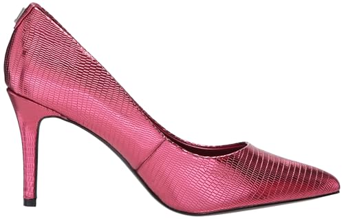 Image of Karl Lagerfeld Women's Royale Snake Textured Dress Pump