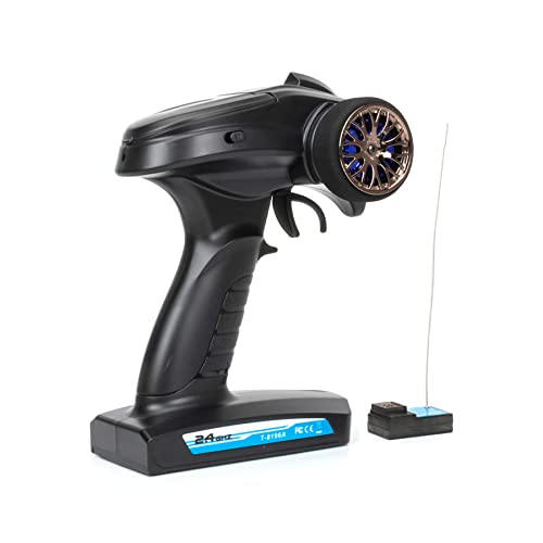 RC Transmitter 2.4G 3CH Controller RC Transmitter and Receiver Set for Axial SCX10 1/10 RC Crawler Car Boat Tank SCX10 CC01 MST CFX HB ZP1001 WPL D12...