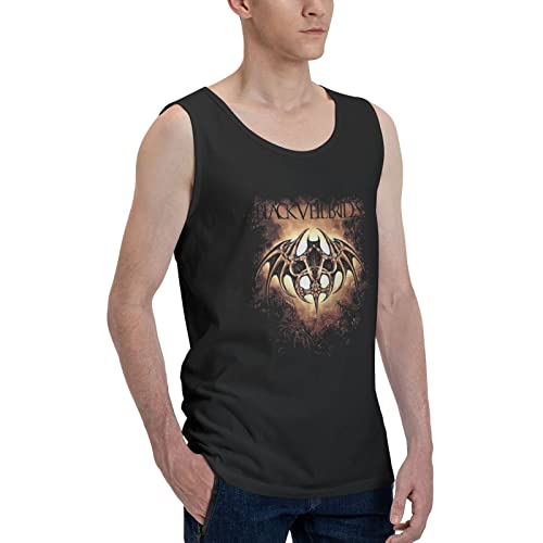 Black Rock Veil Music Brides Band Tank Tops Men's Bodybuilding Gym Shirt Sleeveless Shirts Undershirt Workout Tank Top Black Medium #TOP1