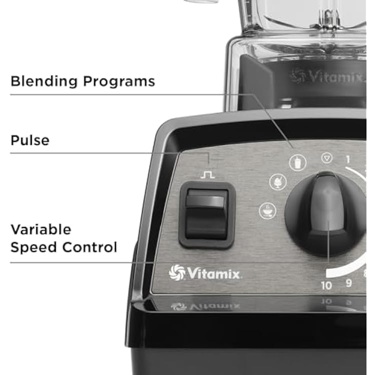 Vitamix Propel 510 Blender with Simply Smoothies Cookbook, 3 Preset Blending Programs, Professional-Grade, 48-oz Container, Black