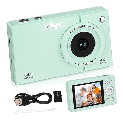 Appareil photo numérique compact 64Go SHINEOFI pour éviter de charger le téléphone