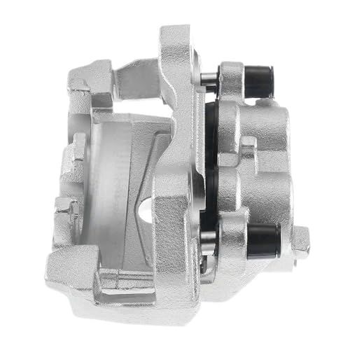 Image of Detroit Axle - Front Right Brake Caliper for 2011-2017 Jeep Grand Cherokee | 2011-2018 Dodge Durango, Passenger Side Brake Caliper with Bracket 2012 2013 2014 2015 2016 Replacement
