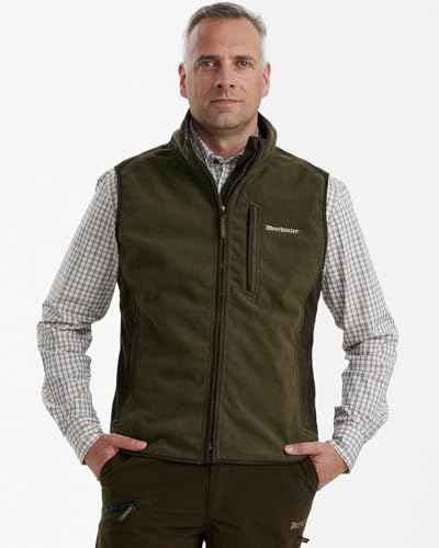 Deerhunter Wildhüter Bonded Fleeceweste Graphit Grün