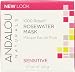Andalou Naturals 1000 Roses Rosewater Mask, 1.7 Ounce