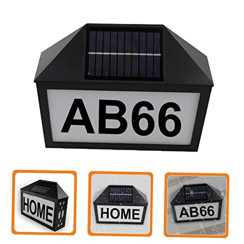 Lampe solaire de maison adresse avec LED résistante aux intempéries extérieure - 5