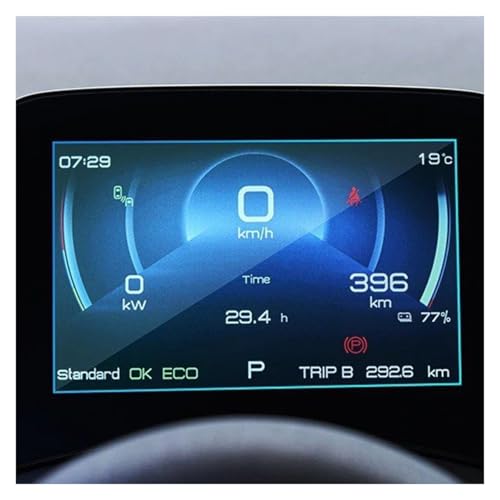 Film protecteur BYD Dolphin 2024-2025 anti-rayures 9H pour écran GPS de voiture