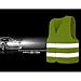 PRASACCO High Visibility Safety Vest 10 Packs, XXL, Reflective Silver Strip , High Visibility Vest Yellow, Washable, Wrinkle Free, for Outdoor Works, Cycling, Walking,Sports