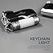 NEBO POPLITE Keychain Light & Lantern | Compact Light and Lantern Pocket Light | Red