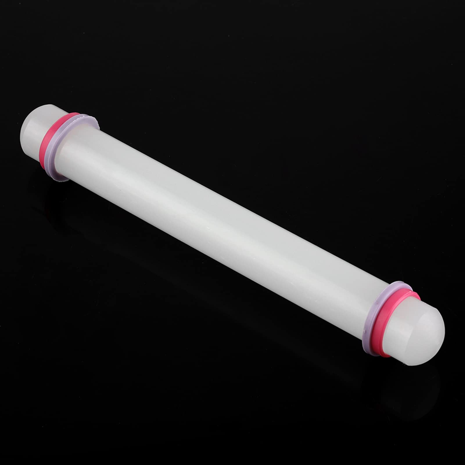 Rouleau à Pâtisserie 22cm Avec Anneaux Silicone - Outil Antiadhésif Pour Fondant Et Pâtes