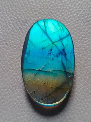 Pierre labradorite bleue feu cabochon de qualité pour pendentif d'exception - 6