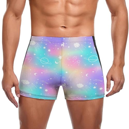 Short de bain ciel étoilé coloré idéal pour vos vacances à la mer