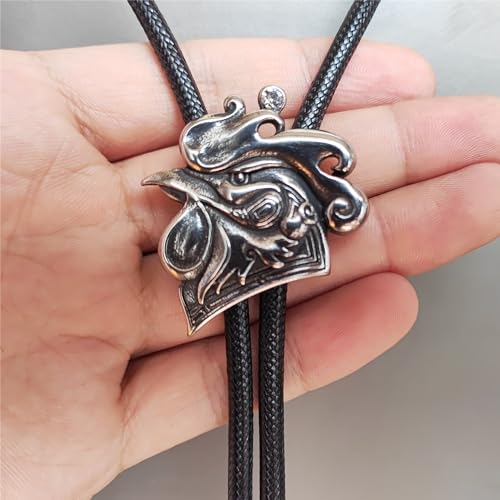 Image of Animal & Plant Bola Tie Bolo Tie Wedding Necklace for Men Women Groomsmen Western Cowboy Necktie