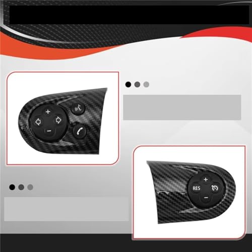 Control de crucero para Mini Cooper R56 con botón de volante multifuncional resistente 4