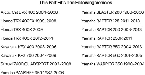 Tusk Comp Series Nerf Bar Replacement Webbing – Black Safety Net - Compatible with Honda TRX 400EX 1999-2008