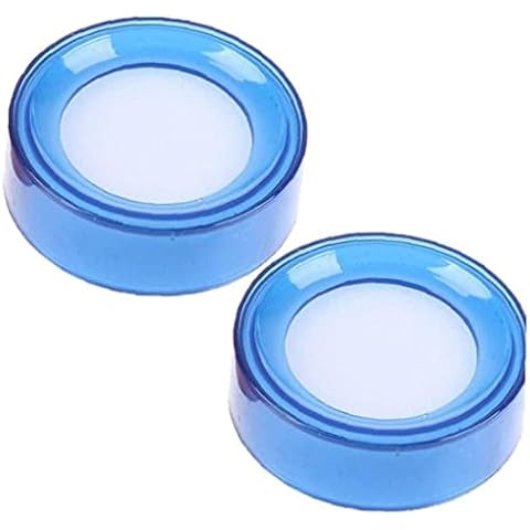 2pcs Finger Wet Sponge Finger Dampener Finger Wetting Sponge Damper Count Cute Money Paper Round Case Cover