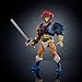 Masters of The Universe Origins & Thundercats Action Figure Lion-O, 1980s Crossover Toy, 5.5-inch Posable, Removable Armor, Accessory & Mini Comic