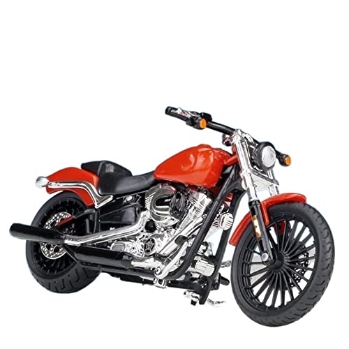 Moto miniature Harley-Davidson Breakout 2016 collection métal moulé 1:18 orange