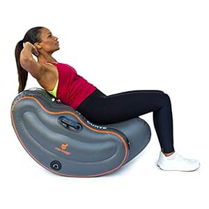 New Image Unisex All-in-One Inflatable Workout System, Grey, One Size