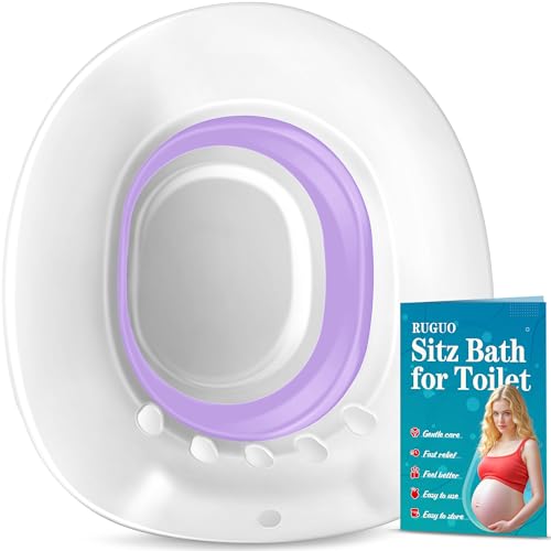 RUGUO Sitz Bath for Toilet Seat - Yoni Steam Seat