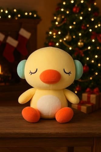 Image of SCOOBA Cute Headphone Duck Soft Toy 20cm (Headphone Duck)