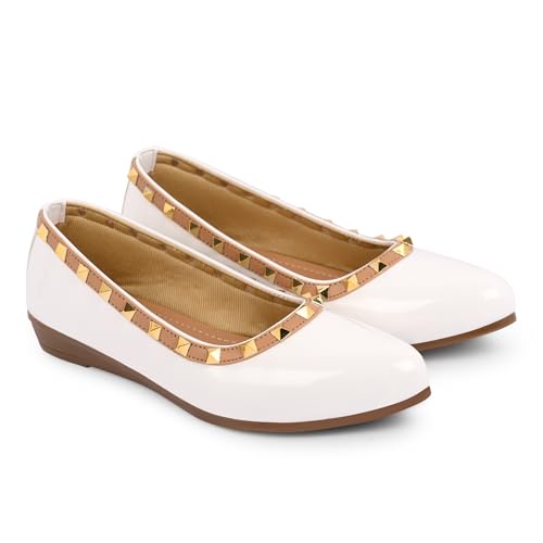 Image of Women Girls Slip On Ballet Flats