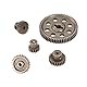 P Prettyia 10 Stück 11184 Stahl Motorrad Getriebe Ritzel Zubehör für 1/10 Hsp Hpi RC Auto