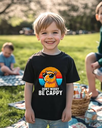 Toddler T-Shirts, Baby Boy Girl Kids Animal Graphic Tees Funny Letter Print Sunmmer Clothes Short Sleeve 2-8T2