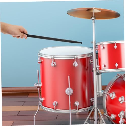 Baquetas BESPORTBLE de fibra de carbono ligeras, 4 piezas, para bateristas principiantes y profesionales, diseño portátil miniatura 5