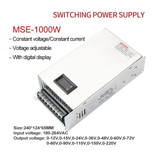 Alimentation à découpage 1000W avec écran LED, performance et fiabilité haut de gamme