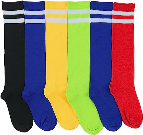 Image of ToBeInStyle Women's Pack of 6 or 12 Knee High Socks