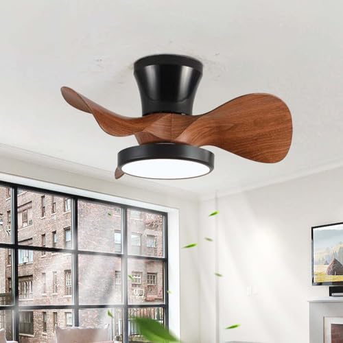 Ventilateur de plafond moderne de petite taille réversible 6 vitesses