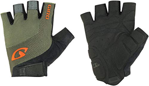 Image of Giro Unisex's Bravo Gel Mitt, Olive /Dp Org, XL