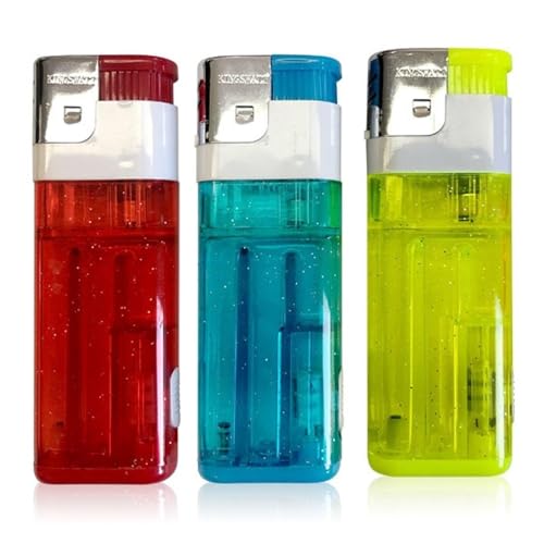 Encendedor Recargable Extra Grande con Llama Ajustable miniatura 1