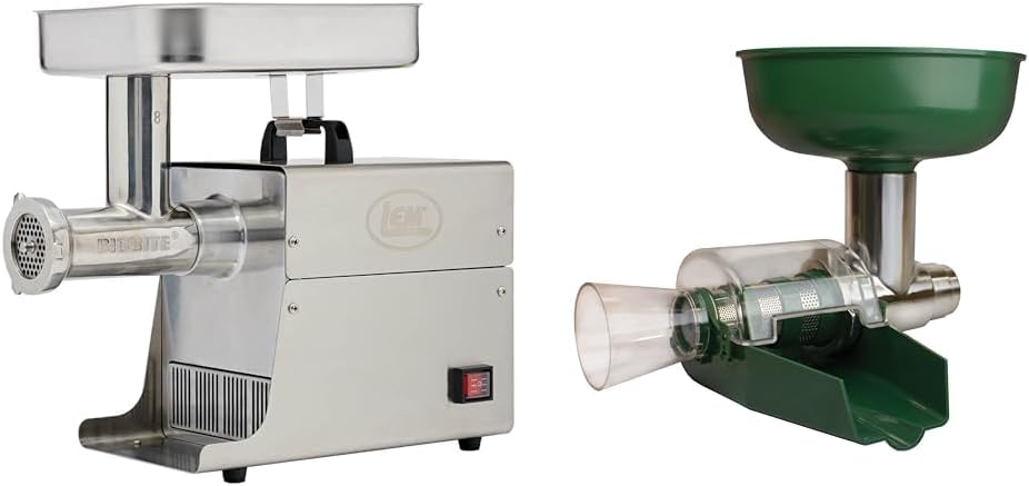 LEM Big Bite Meat Grinder #8 & Big Bite Juicer Attachment