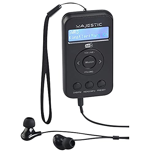 Radio DAB+ portable Majestic RT 196 pour le camping et les balades en plein air