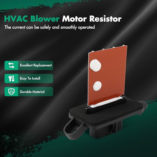 Image of SCITOO RU376,973-509,P1439,1580878 HVAC Blower Motor Resistor Fits for Chevrolet for Malibu 2004-2012,for Pontiac for G6 2005-2010,for Saturn for Aura 2007-2009 Resistor Module