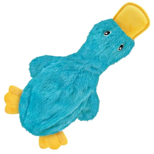 Image of Best Pet Supplies Squeaky Dog Toys with Soft Durable Fabric for Small, Medium and Large Pets Interactive Toy for Indoor Play, Supports Active Biting and Play - Duck Duck Octomutant, Large