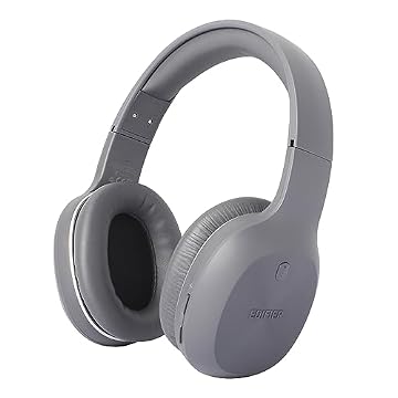 Edifier Fone de ouvido Bluetooth 5.1 W600BT - Cinza Escuro, Pequeno