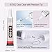 8 PCS 15ml B7000 Glue Clear with Precision Tip, Rhinestone Glue for Nail, B-7000 Glues for Craft Glues, Jewelry Making, Nail Art, DIY, Makeup, Shoes
