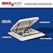 MAXXAIR Original Maxxfan - Vent, Fan & Rain Protection All-in-One, High Powered 4-Speed Exhaust Only Fan, Manual Knob Control, 14