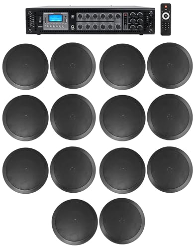 Rockville Bundle: (7) Pairs CC65T Black 6.5