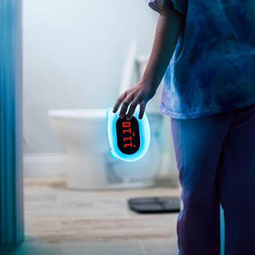 Lumipets Lumiclock Bunny Nightlight And Alarm Clock, Help Babies, Toddlers, Girls And Boys Fall Asleep And Wake Up Gently, Wake To Rise Color Sound Interface, Cute Display Faces, Tap To Change #TOP5