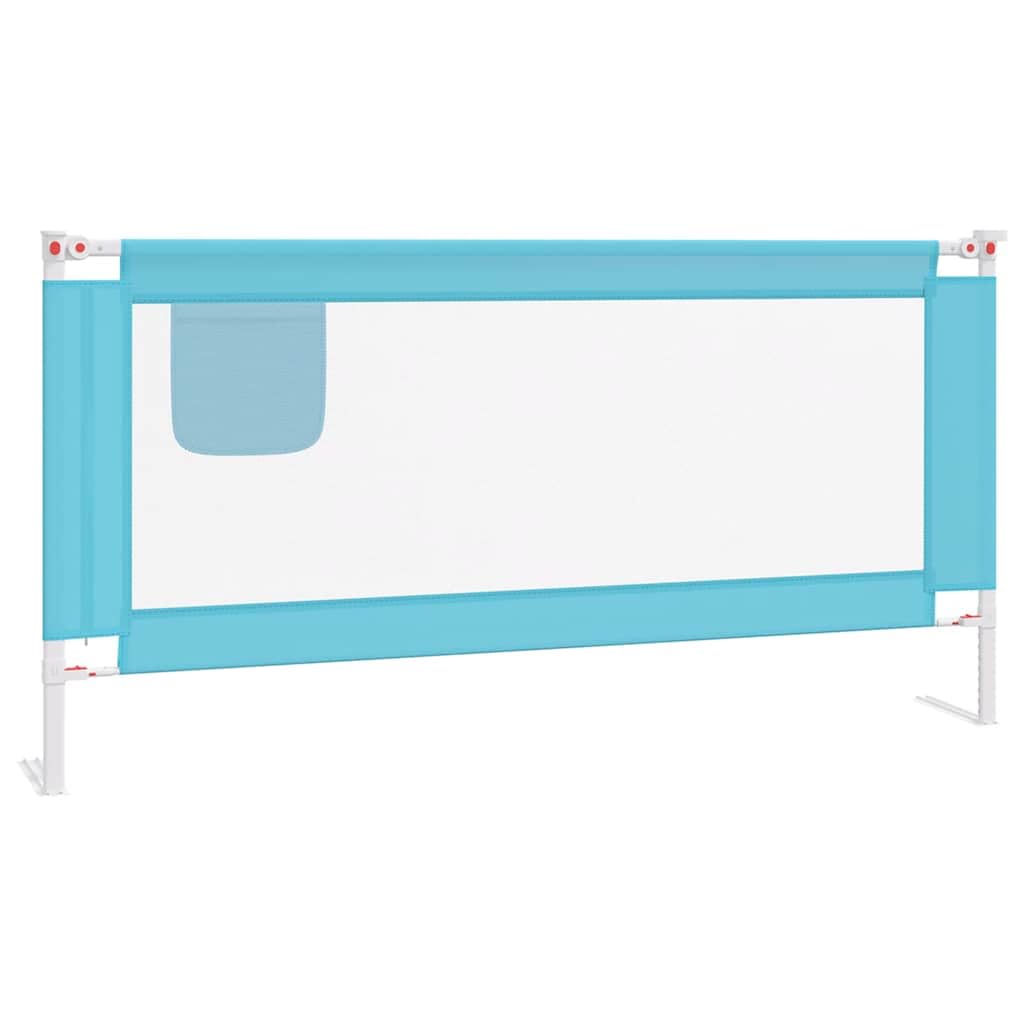 Generisch Kleinkind-Bettschutzgitter Blau 180x25 cm Stoff,Baby & Kleinkind,Babysicherheit,Baby-Bettschutzgitter,10213