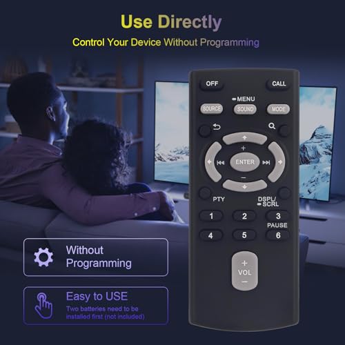Image of RM-X231 RM-X232 Replace Car Audio Remote Control Compatible with Sony Stereo System DSX-B700 MEX-M70BT WX-900BT WX-850BT MEX-BT31PW MEX-GS620BT DSX-GS80 MEX-XB120BT MEX-N5300BT WX-920BT MEX-BT4000P